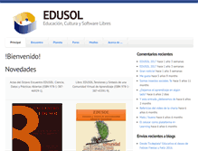 Tablet Screenshot of edusol.info
